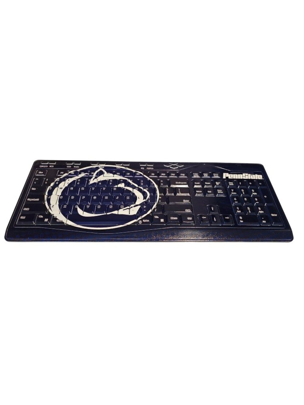 Penn State Wireless Keyboard Keyscaper 510w Custom Printed Full Size QWERTY